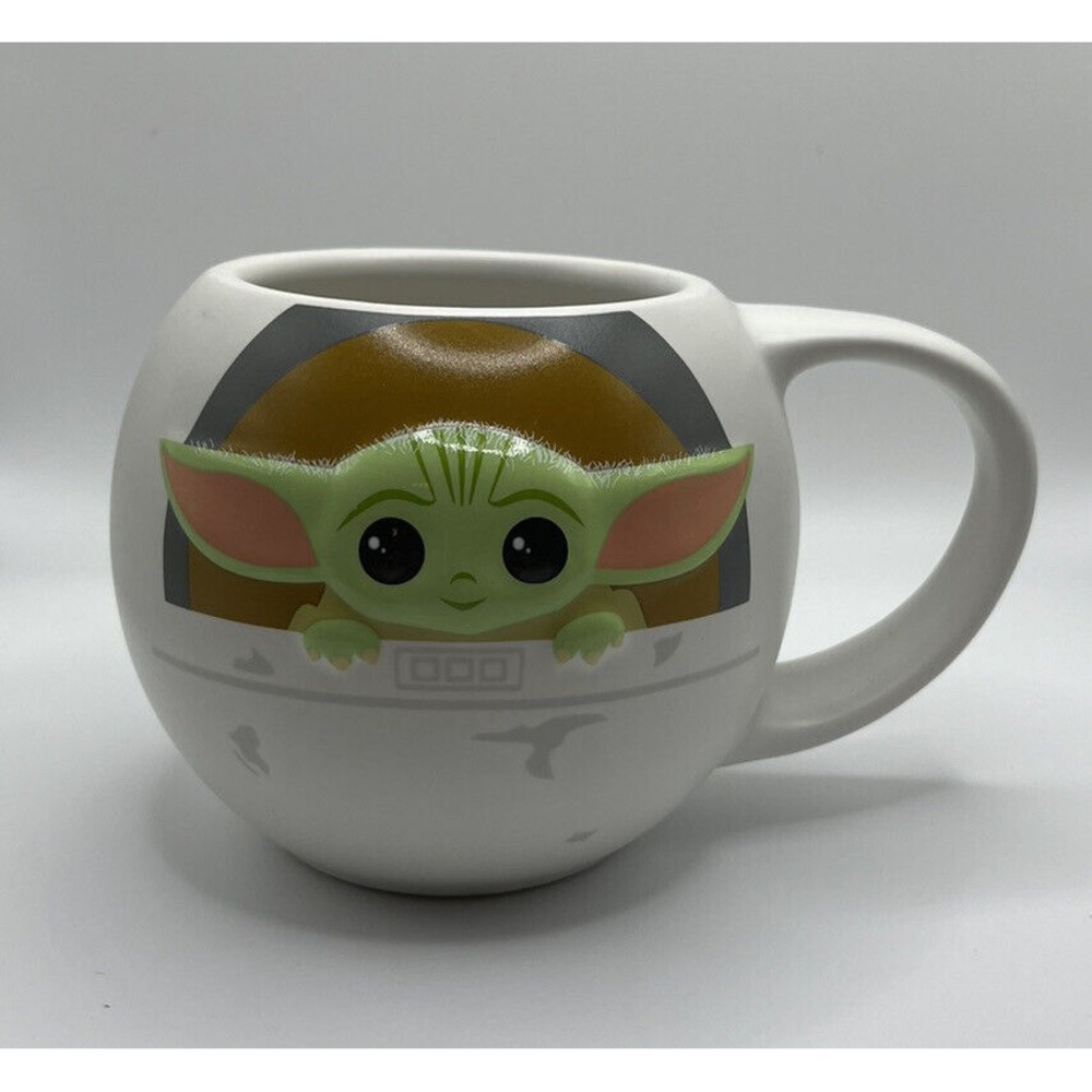 Star Wars Disney Grogu 3D Coffee Mug Cup Baby Yoda The Mandalorian The Child